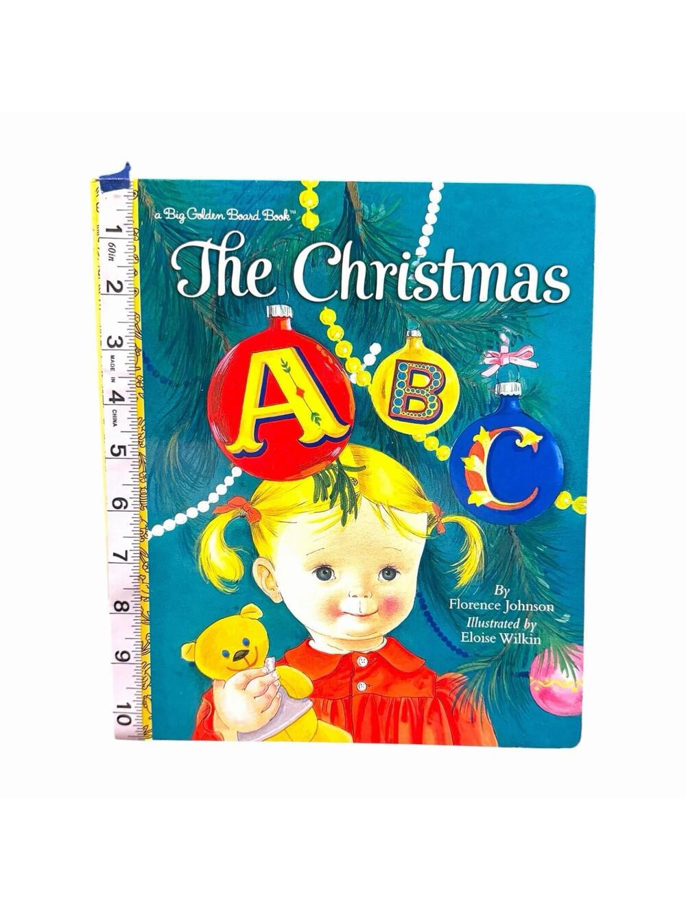 The Christmas ABC (Big Golden Board Book) - Johnson, Florence, Wilkin, Eloise